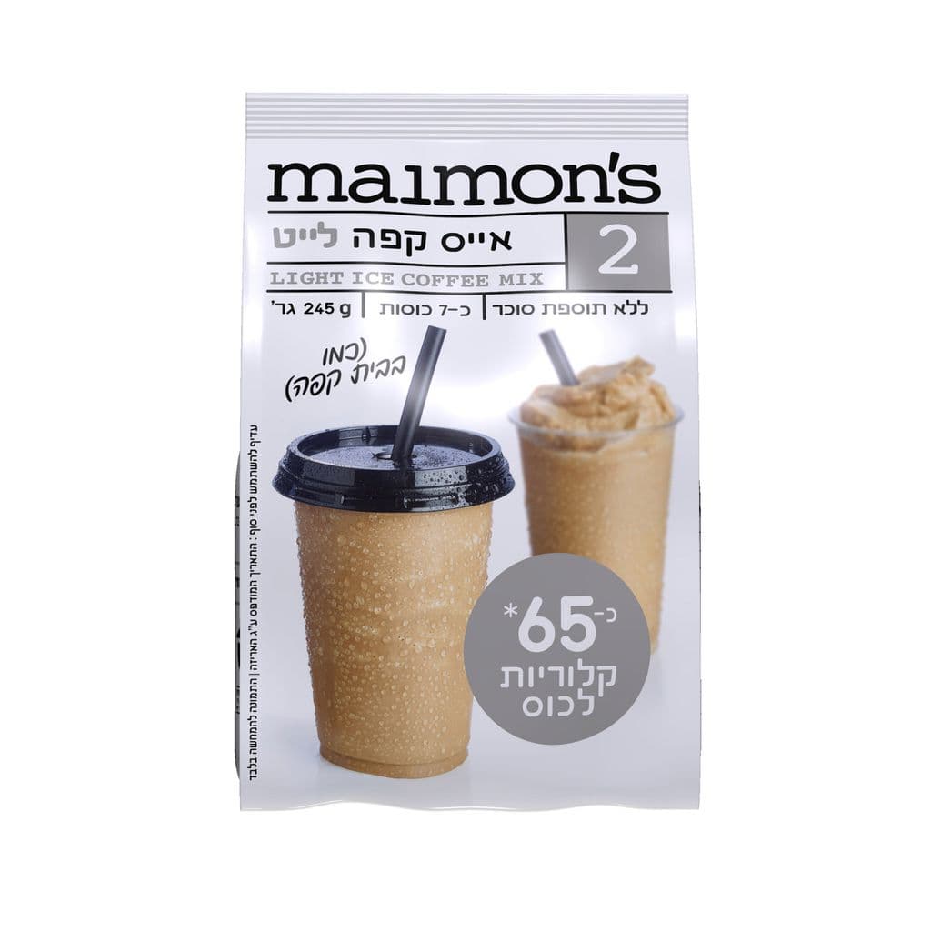 אייס קפה לייט להכנה ביתית 245 גרם