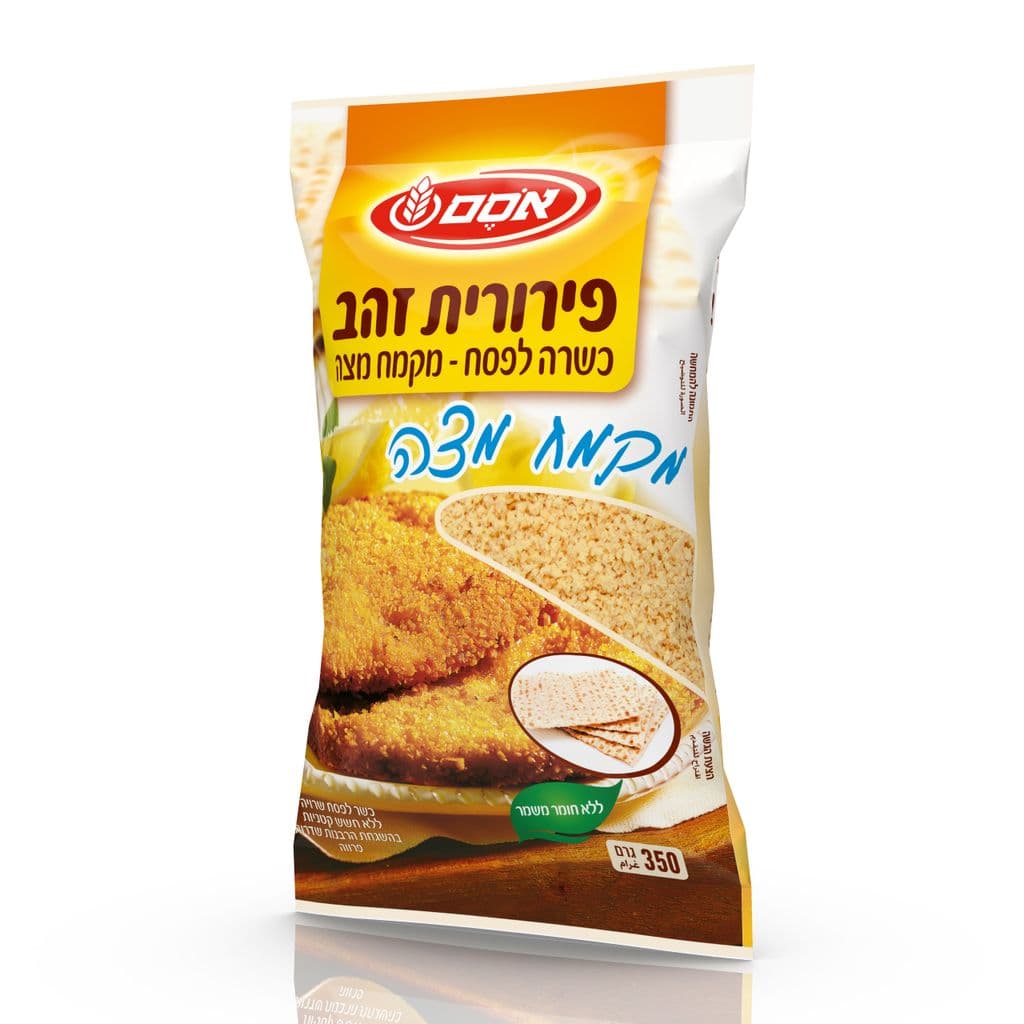 Osem золотистые панировочные сухари, кошерные