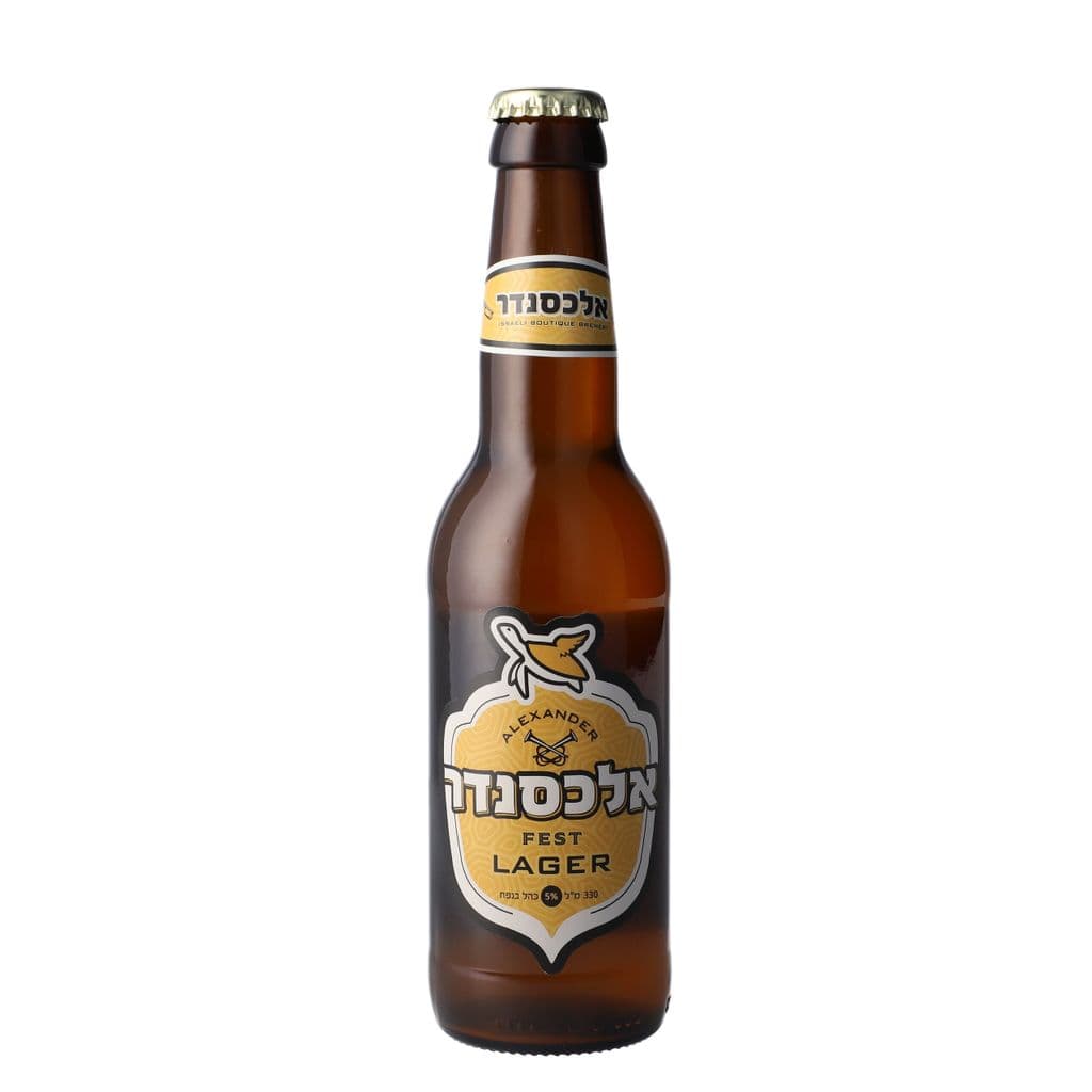 אלכסנדר בירה ישראלית פסט לאגר 330 מל