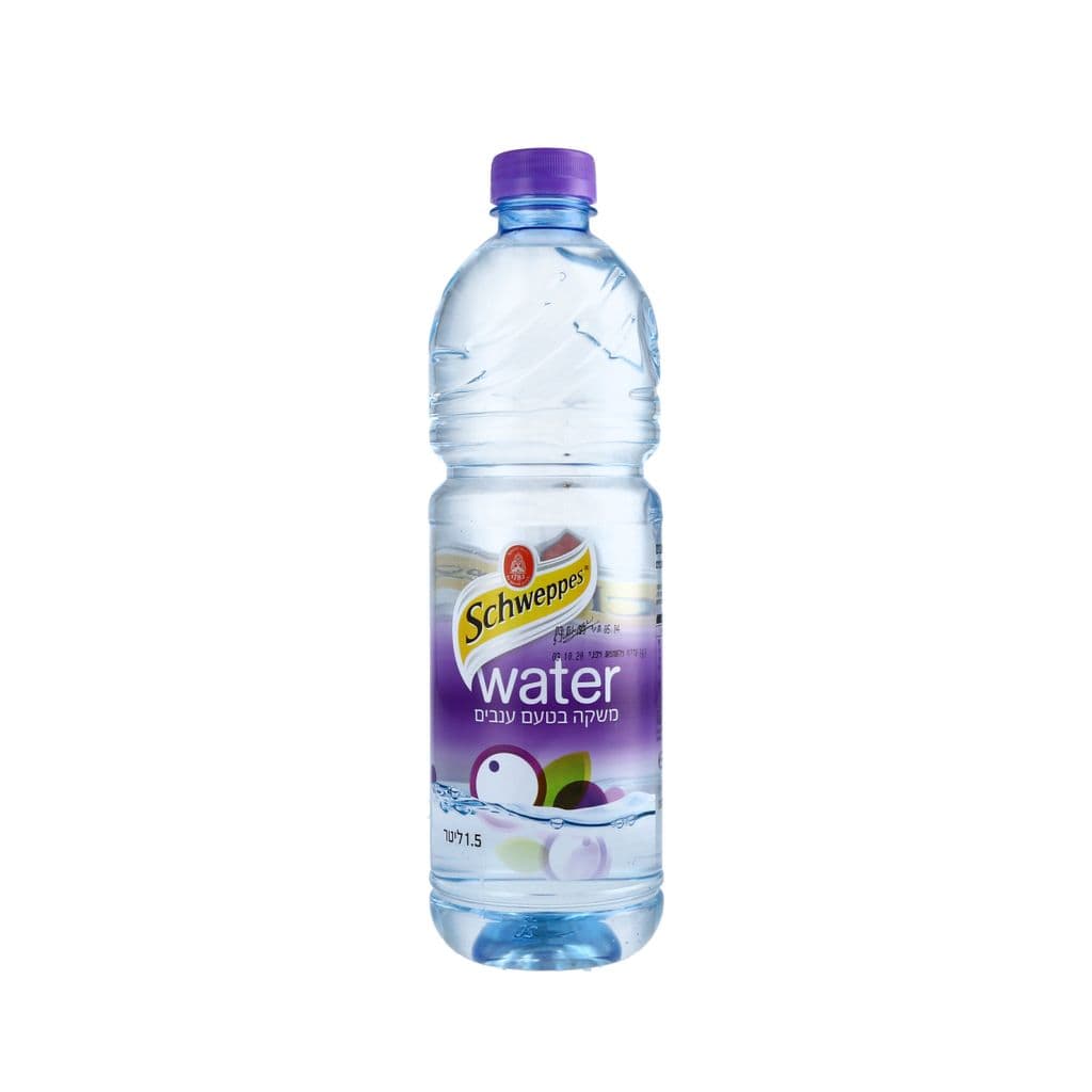 שוופס Water ענבים 1.5 ל