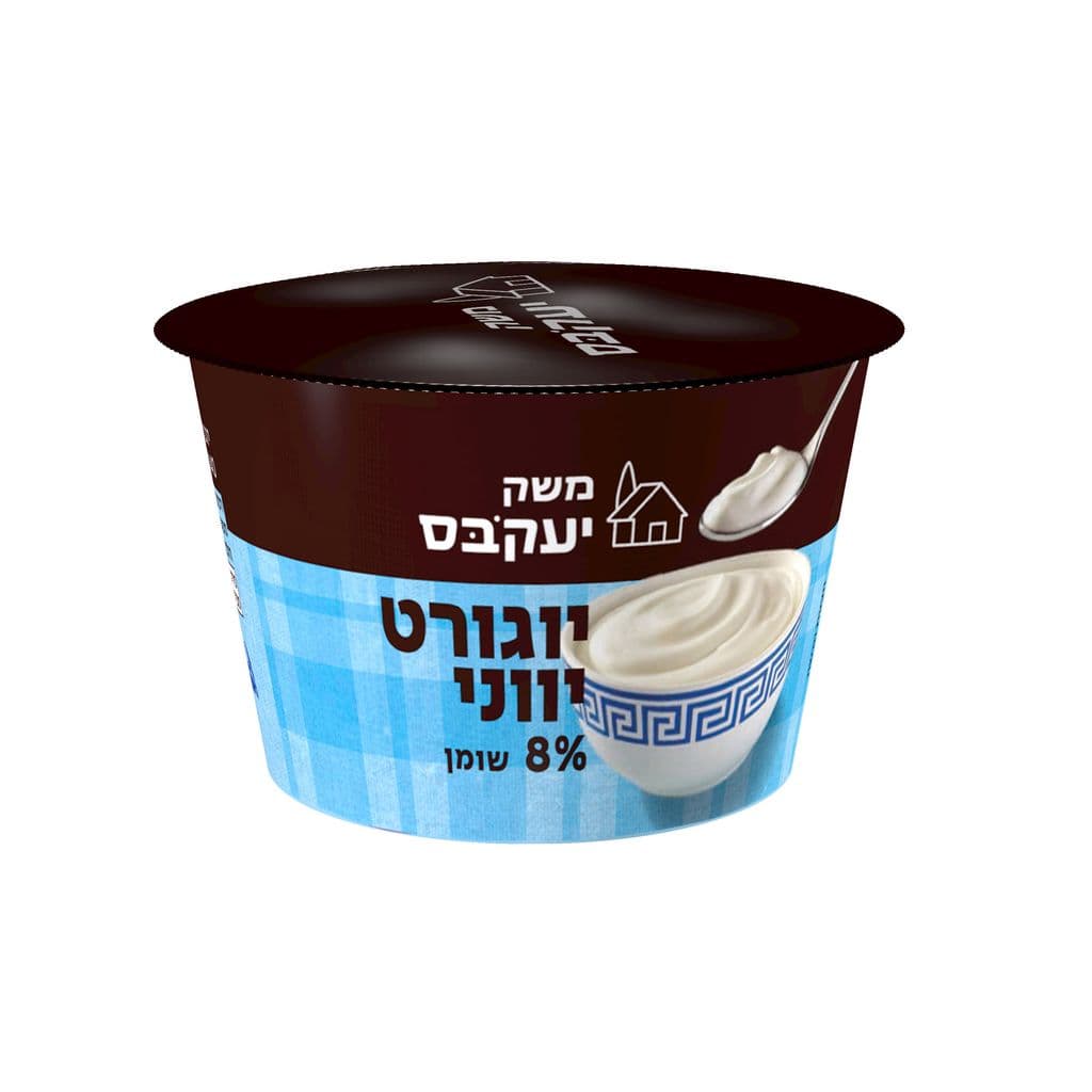 יוגורט יווני 8% 140 גרם