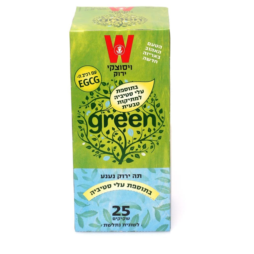 Wissotzky Vert Menthe Stévia