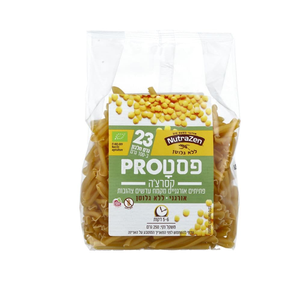 Pâtes de lentilles jaunes bio GF PRO 250 g