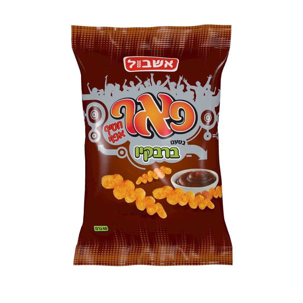 פאף חטיף אפוי 48 גר ברבקיו