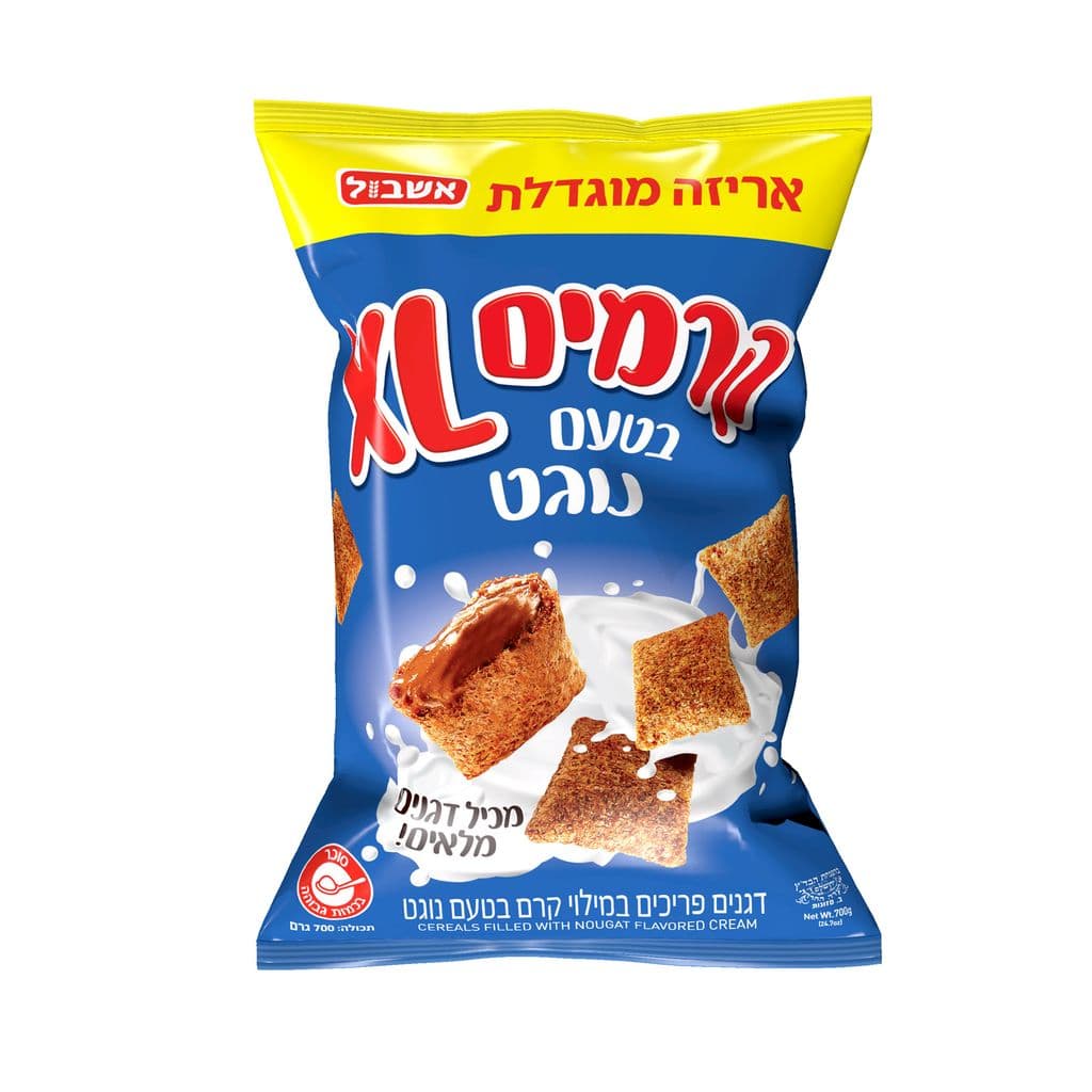 דגני בוקר קרמים נוגט xl אריזה מוגדלת