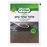 פלפל שחור טחון בשקית80ג