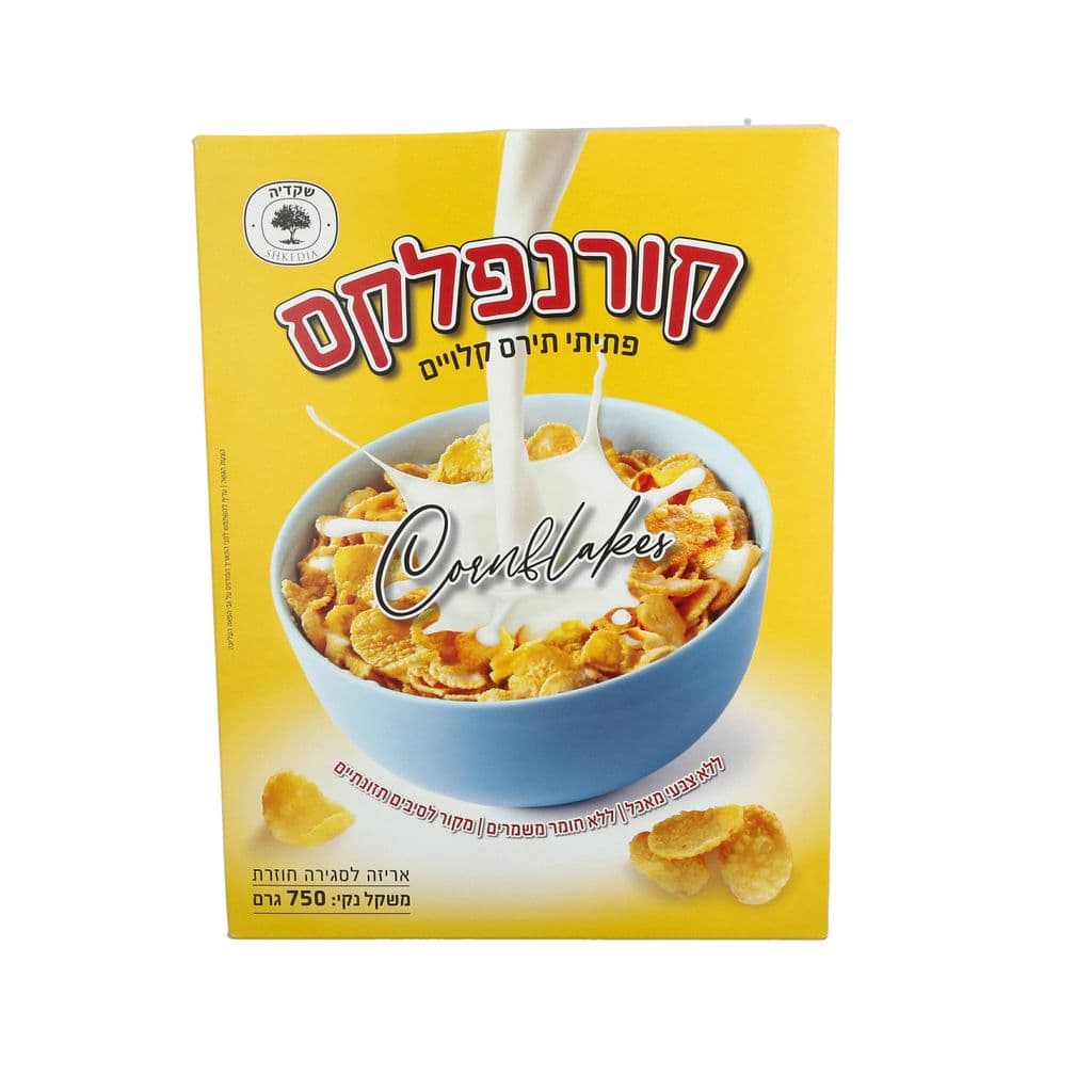 קורנפלקס  שקדיה 700 גר'