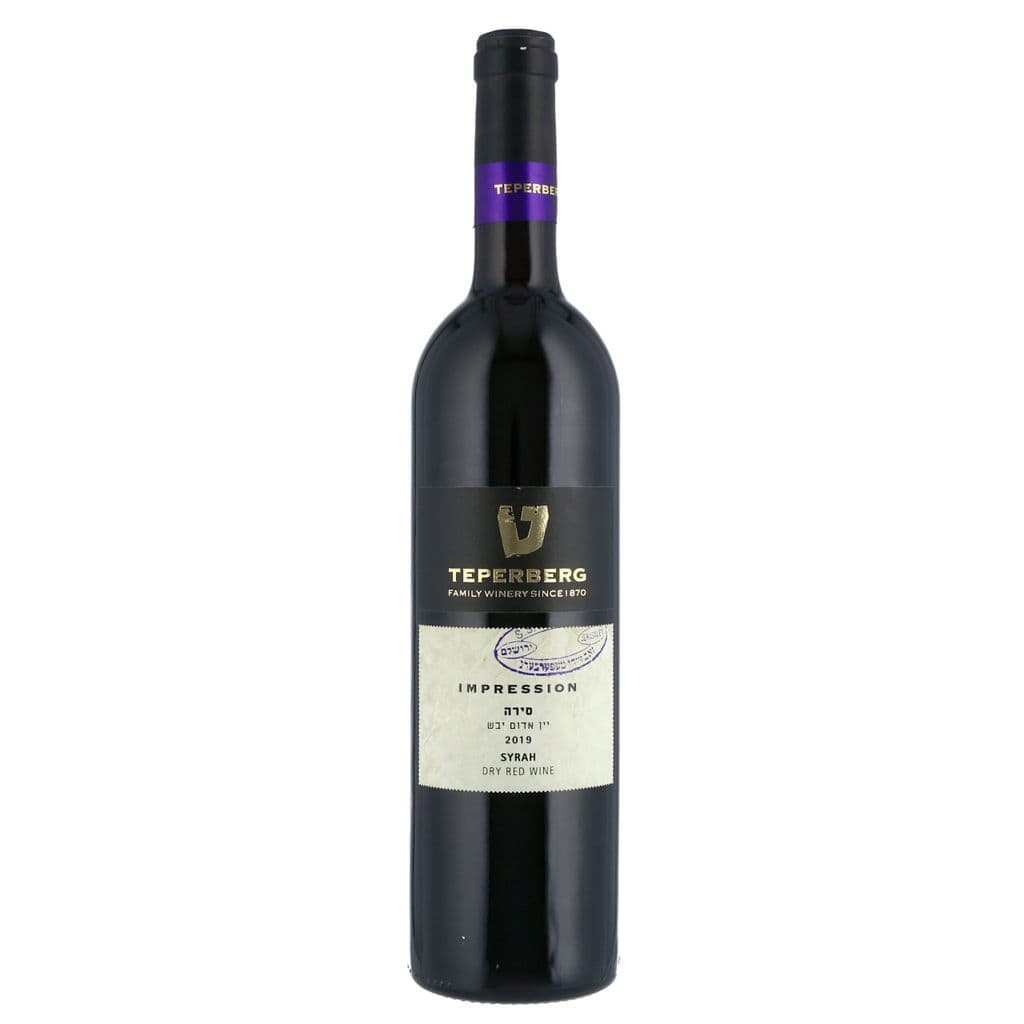 Teperberg IMPRESSION Syrah نبيذ أحمر جاف 2018، 750 مل
