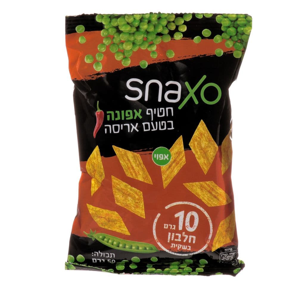 SNAXO חטיף אפונה בטעם אריסה