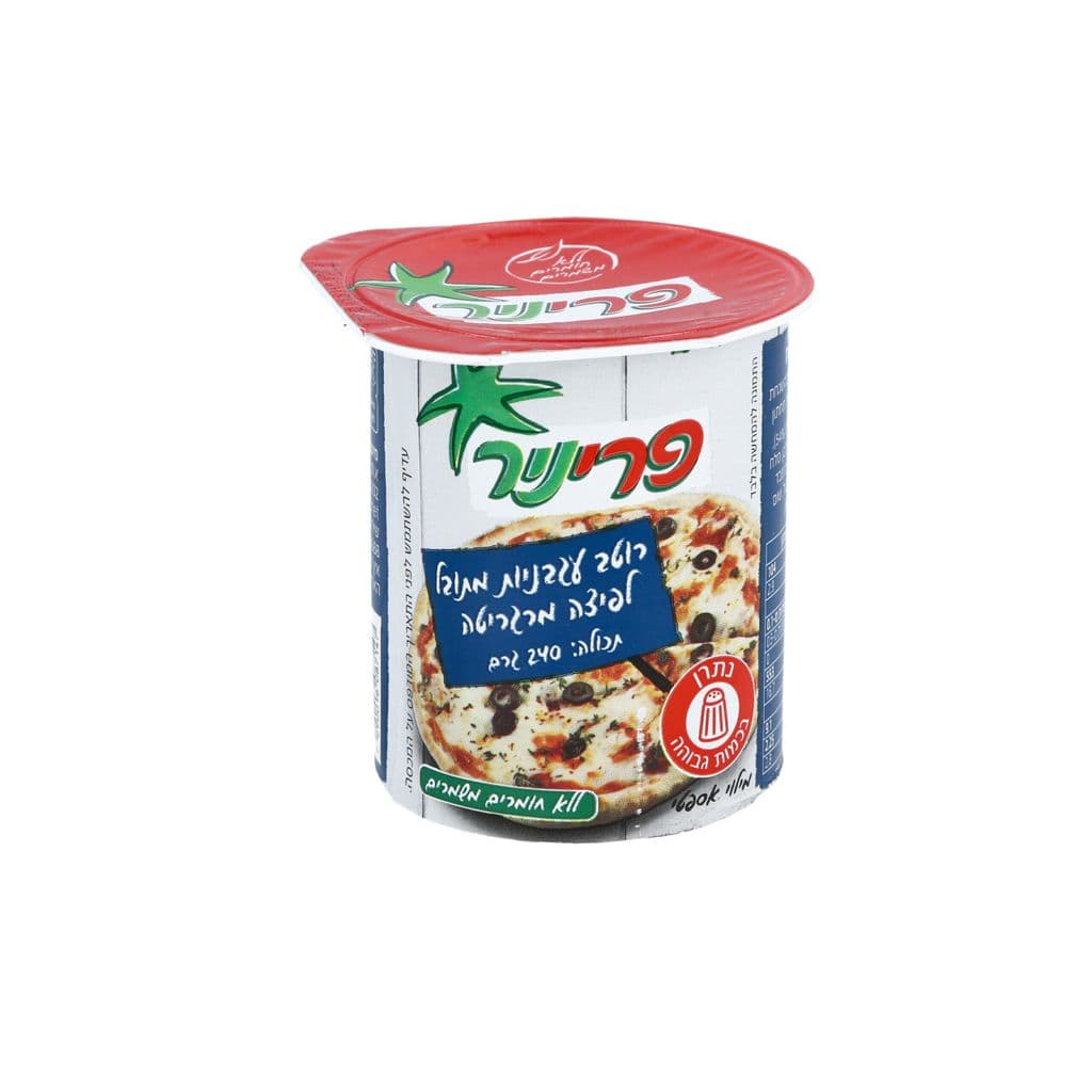 פריניר רוטב פיצה מרגריטה 240 ג