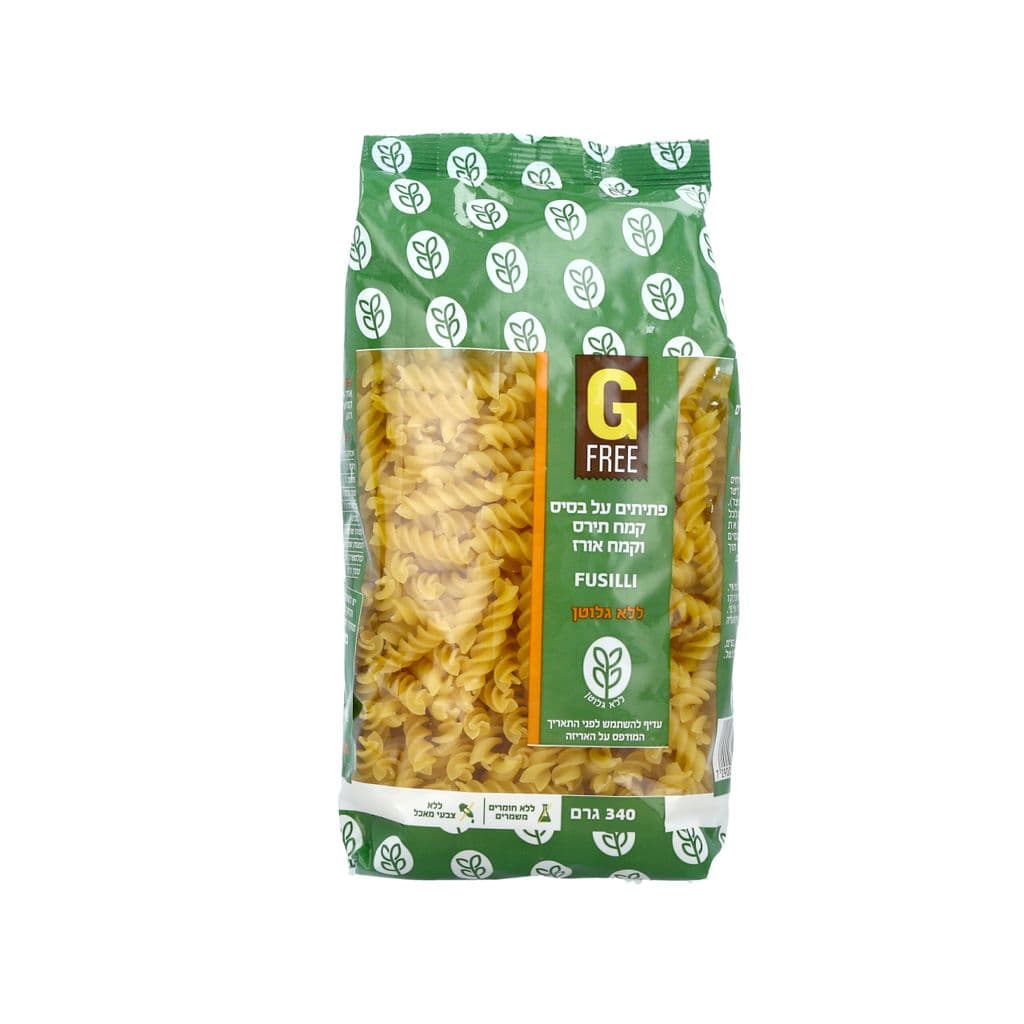 GFREE פתיתי פוזילי על בסיס קמח תירס וקמח