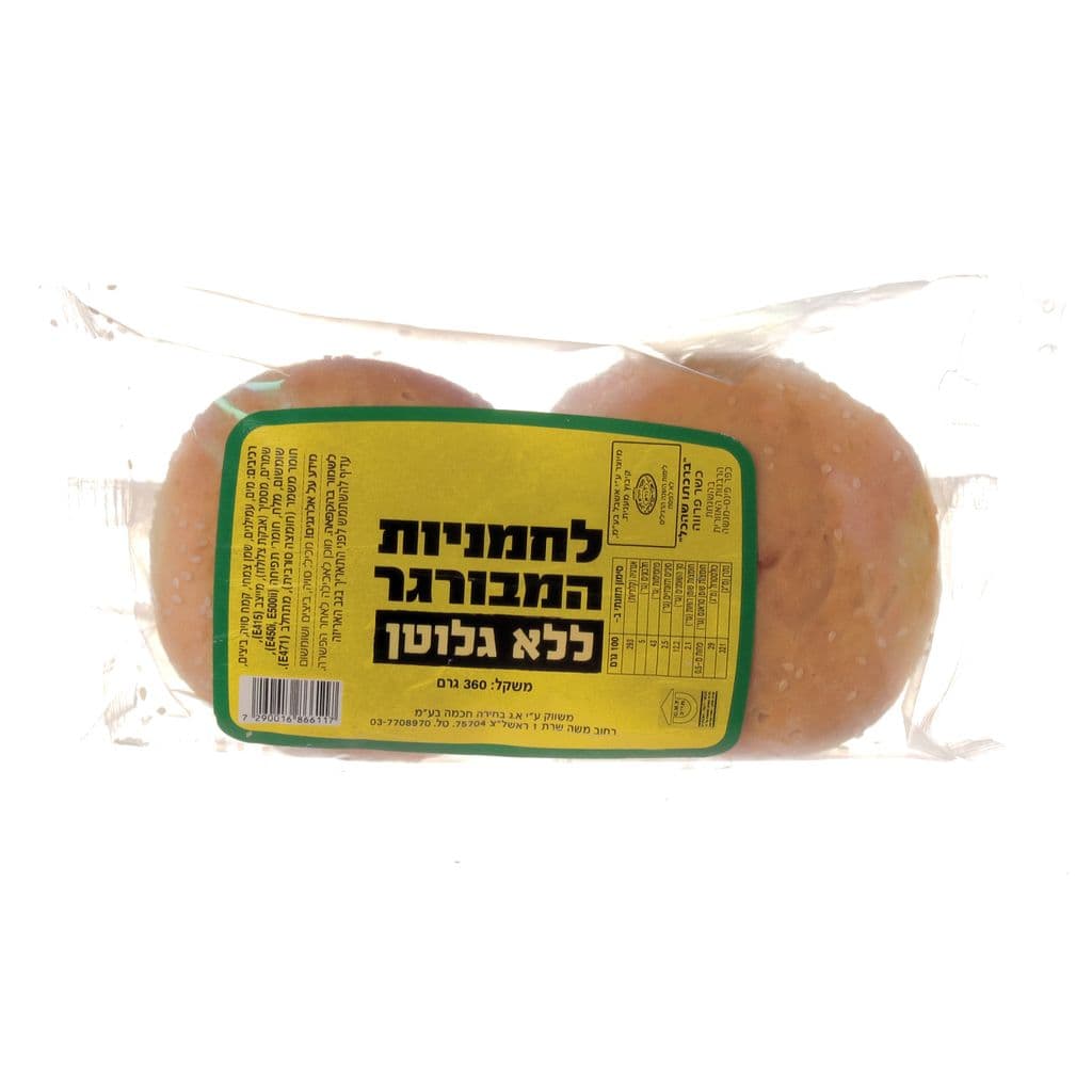 לחמניית המבורגר 360 גר ללא גלוטן
