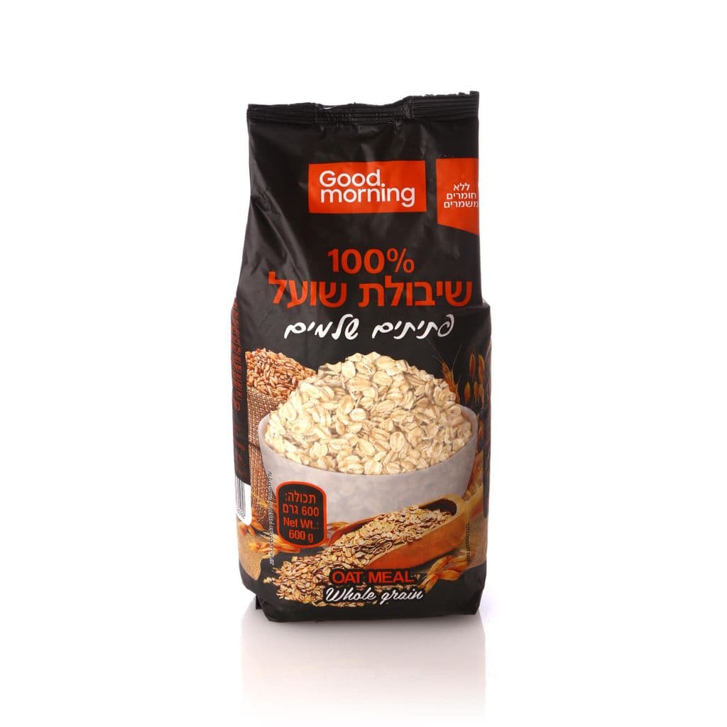 Flocons d'avoine entiers 100% nouveau poids 500 g