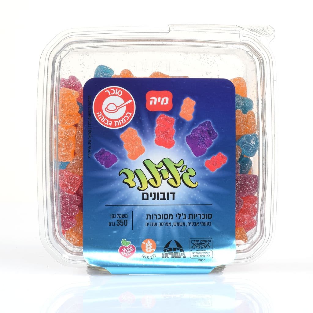 ג'לי דובונים בציפוי שמן 350 גר'