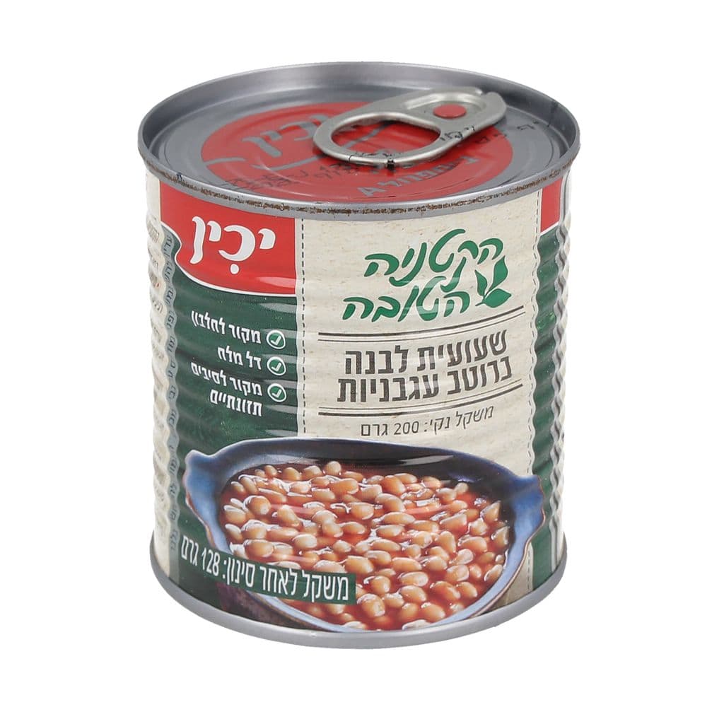 שעועית אפויה ברוטב 6OZ יכין