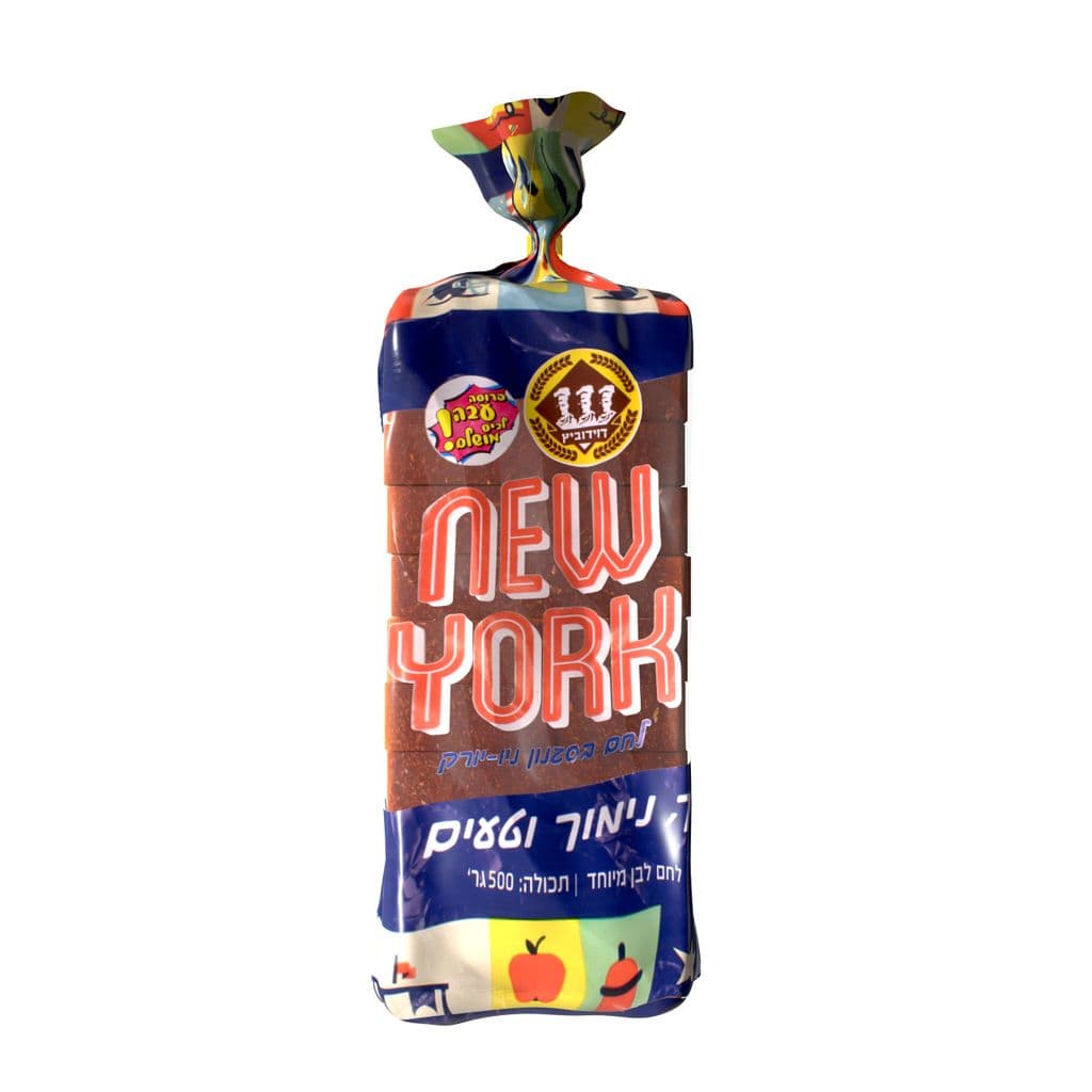 דוידוביץ לחם לבן מיוחד בסגנון ניו יורק 500 גרם