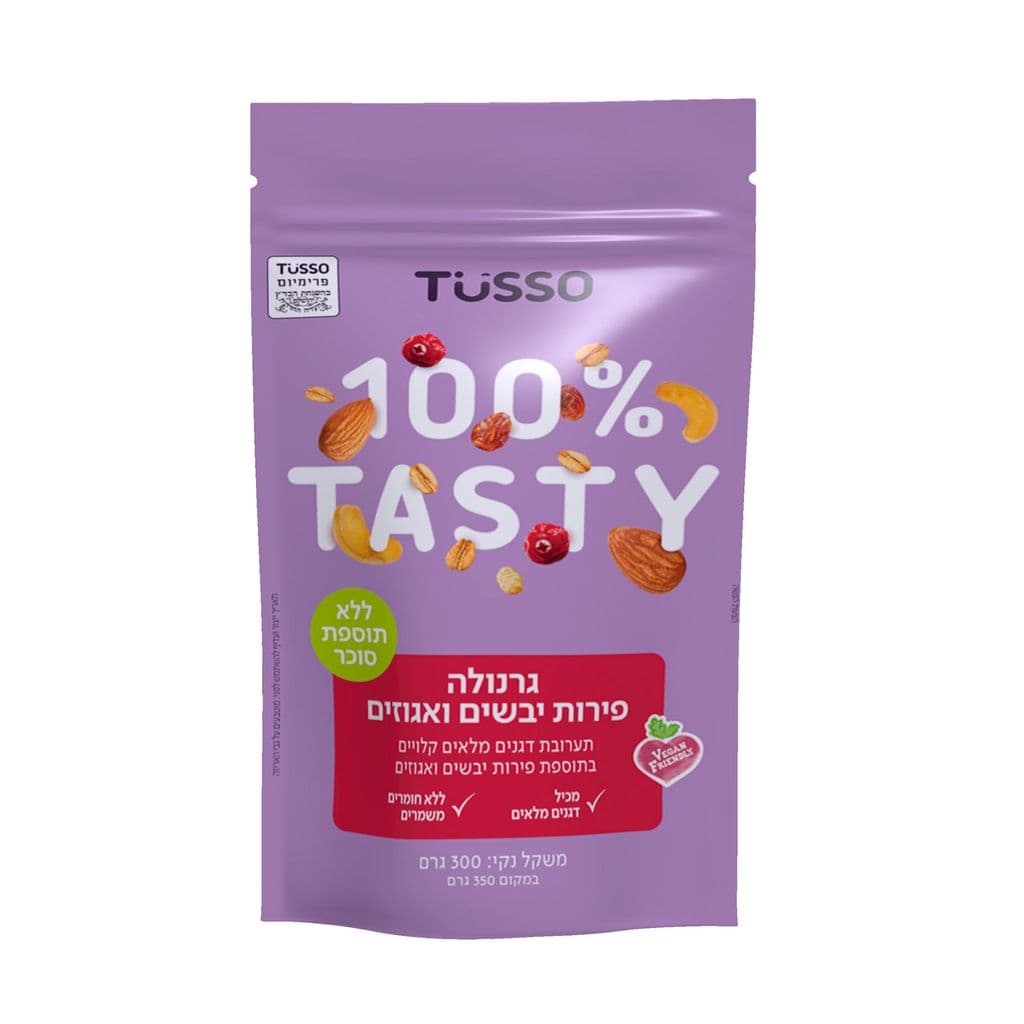Granola Toso aux fruits secs et noix sans gluten 300 g