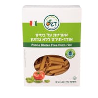 אטריות על בסיס אורז תירס ללא גלוטן 400 גרם