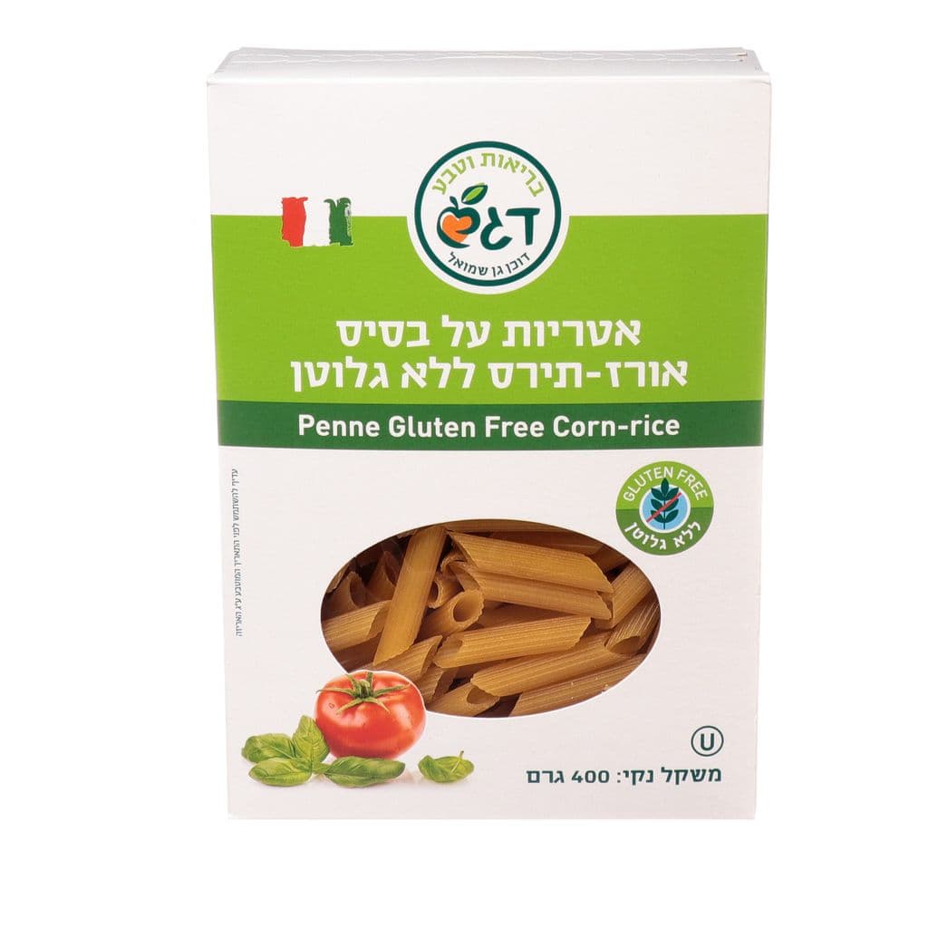 אטריות על בסיס אורז תירס ללא גלוטן 400 גרם