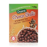 Choco balls כדורי דגנים אורגנייםnמשיבולת שועל - בטעם שוקולד 375 גרם