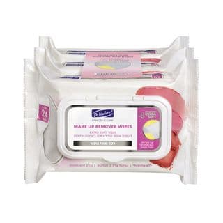 ד"ר פישר EFFECTIVE CARE  מגבוני הסרת איפור EXTRA SOFT לכל סוגי העור  3*30 יח'