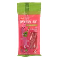חמוצמוצים מקלונים בטעם תות 100 גרם
