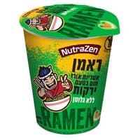 ראמן אטריות אורז מלא בטעם ירקות ללא גלוטן