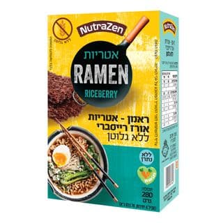 ראמן - אטריות אורז רייסברי ללא גלוטן