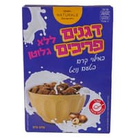 דגנים פריכים במילוי קרם בטעם נוגט