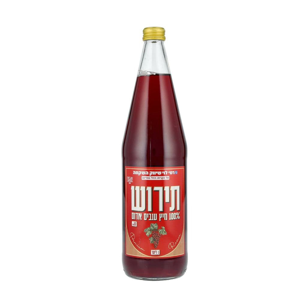 מיץ ענבים אדום רמי לוי 1 ליטר