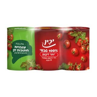 פולפה עגבנ.טבעית 400*3ג