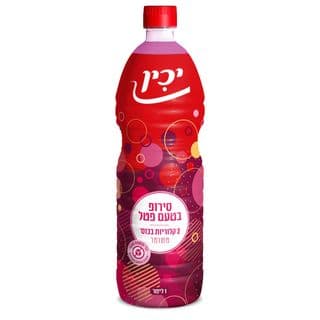 סירופ בטעם פטל 1ל' יכין