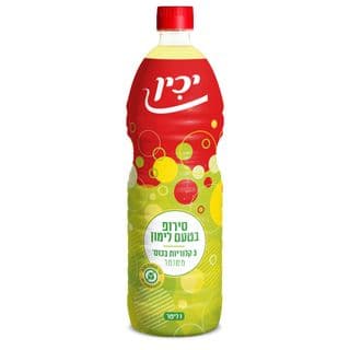 סירופ בטעם לימון 1ל' יכין