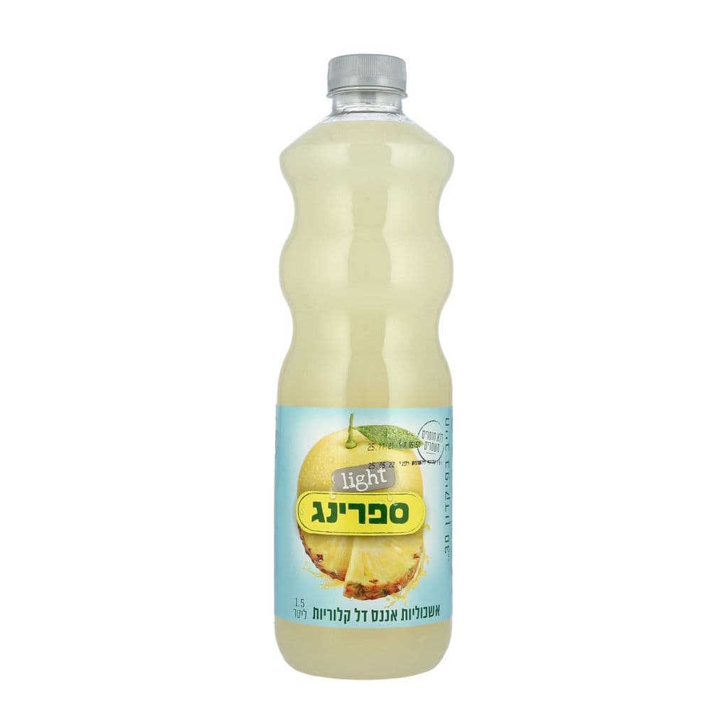 ספרינג אשכוליות אננס לייט  1.5 ל'