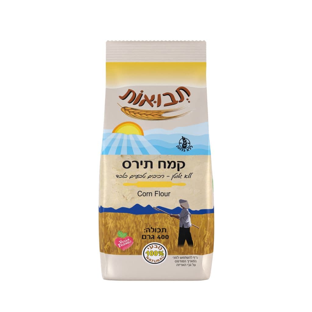 תבואות קמח תירס ללא גלוטן 400 גרם