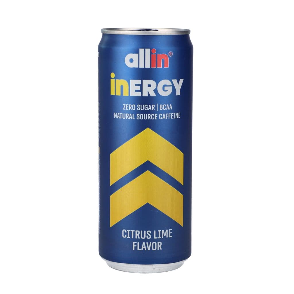 Напиток All In Energy с кофеином и BCAA, цитрусовый вкус
