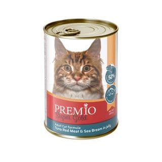Premio с мясом красного тунца в покрытии из рыбы дорады в желе