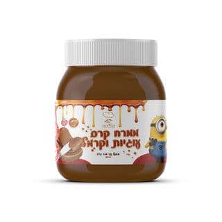 המיניונים - ממרח עוגיות קרמל - פרווה 700 גרם