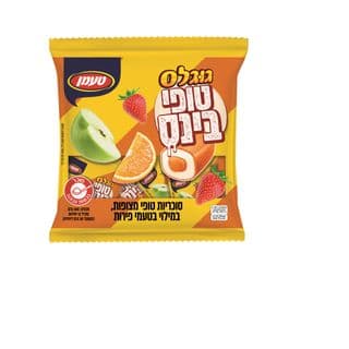 Toffees beans fourrés goût fruits 360 g
