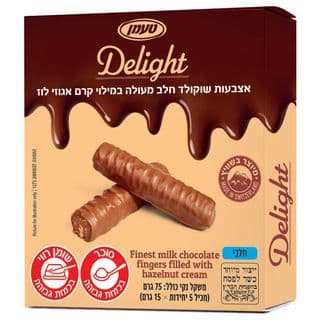 delight אצבעות שוקולד חלב