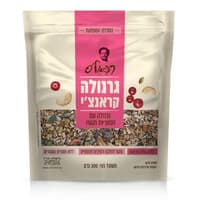 גרנולה קראנצ'י קשיו חמוציות 300גר