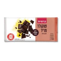 שוקולד מריר ללס 100גר כרמית