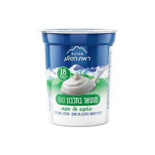 יוגורט מועשר בחלבון 2% שומן 180 גרם מחלבות רמת הגולן