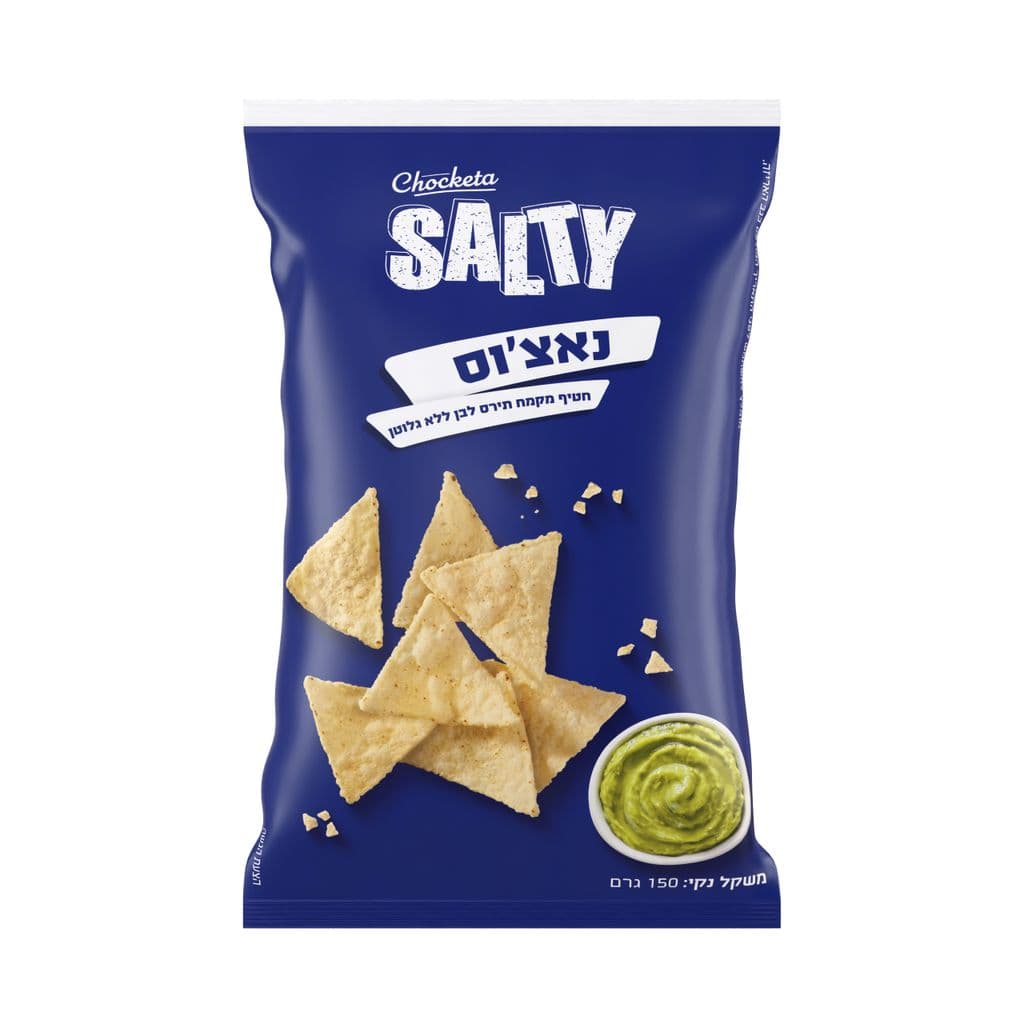 סולטי נאצ'וס קמח תירס לבן 150 ג'