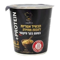 האופה פרו - תבשיל איטריות להכנה מהירה - בטעם בקר פיקנטי 51 גרם חלבון