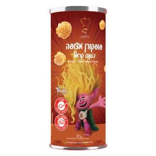 טרולים - חטיף פופקורן מצופה בטעם קרמל 70 גרם
