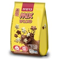 מיקס כוכבים מצופים שוקולד לבן וחלב 55 גר