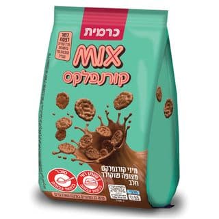 מיקס קורנפלקס מצופה שוקולד חלב כשלפ
