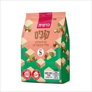 Cubies with hazelnut cream filling 200 g