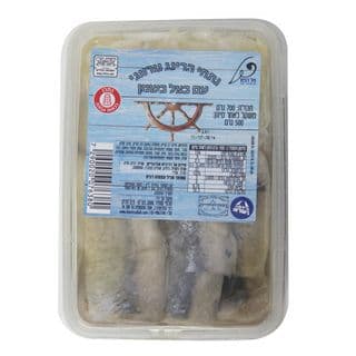 נתחי הרינג נורווגי בצל בשמן 500 גר